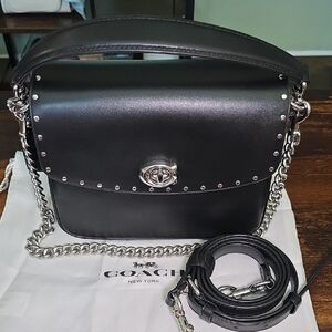 Coach Cassie 19, Black With Rivets
